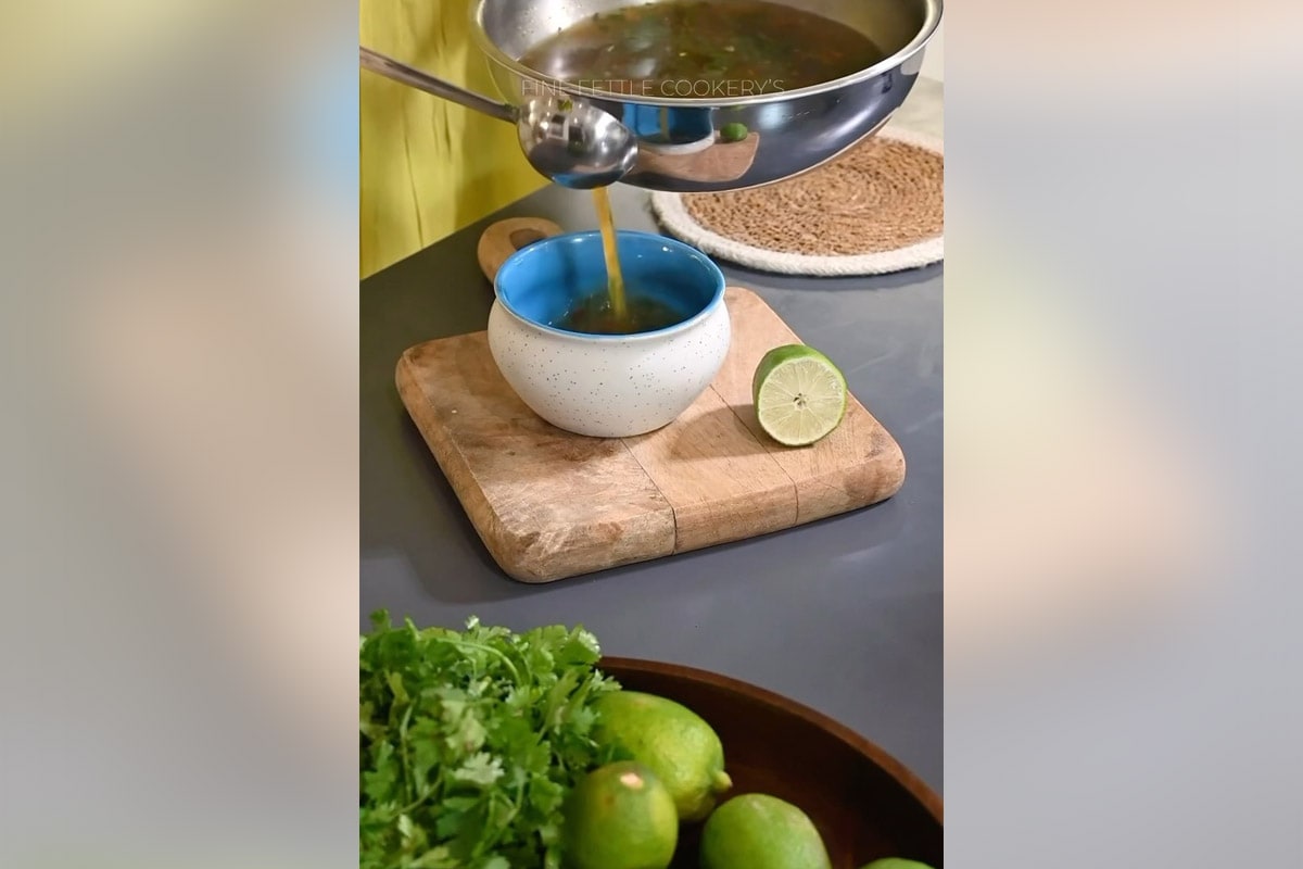 Nitya Hegde's Simple & Flavorful Lemon Coriander Soup for Chilly Days