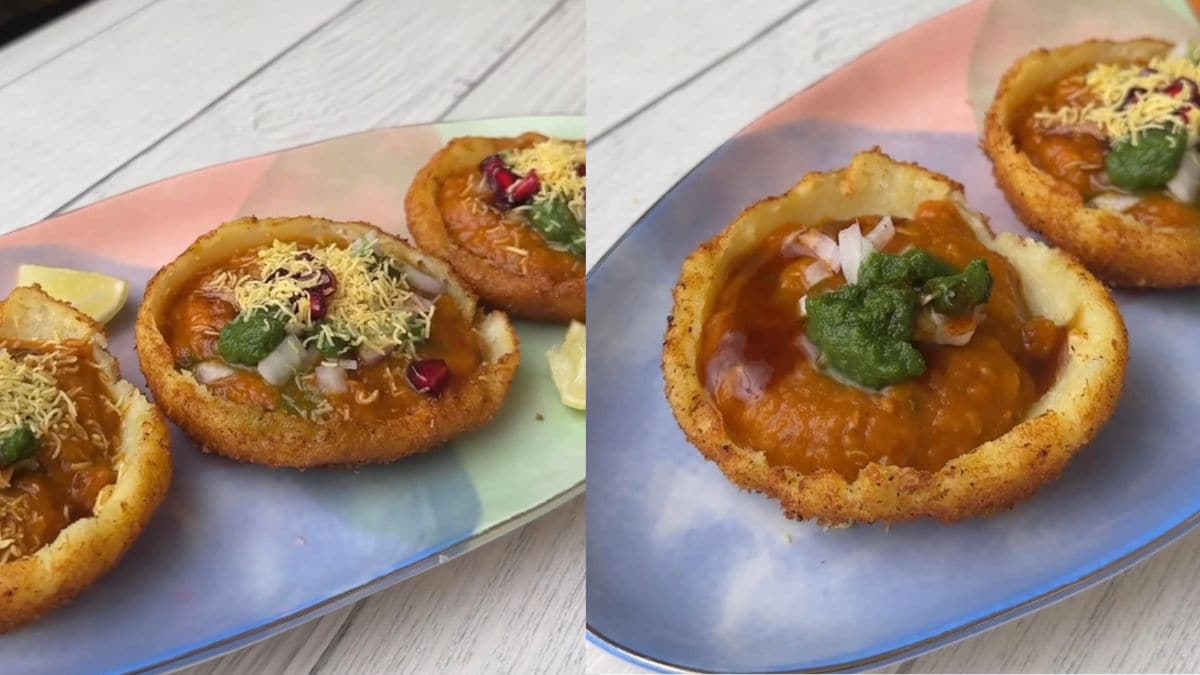 Pav Bhaji Katori Chaat: An Irresistible Fusion Of Two Classic Snacks You Can't Miss!