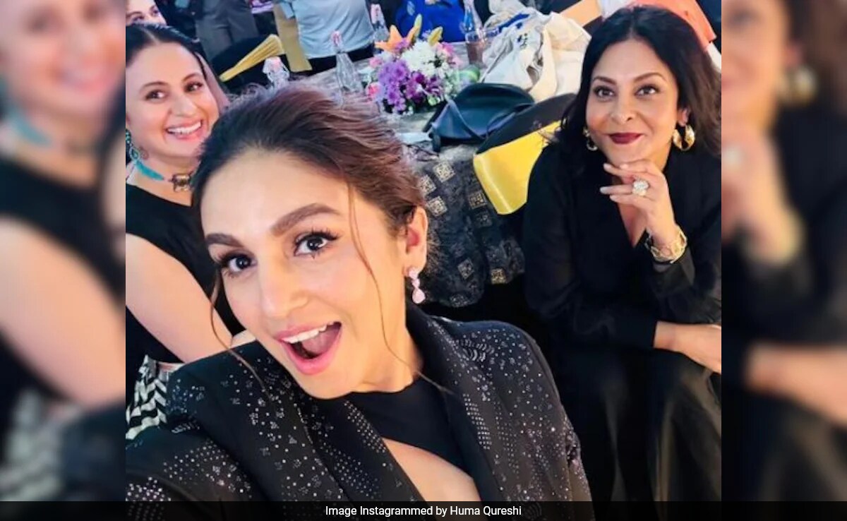 In Pics: Huma Qureshi And Her "Superwomaniyas"  Shefali Shah And Rasika Dugal