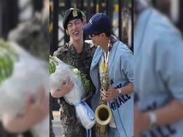 Jin's LOL Reply To BTS Member RM Visiting Him After Military Discharge: "Sorry, Can't Remember" Jin's LOL Reply To BTS Member RM Visiting Him After Military Discharge: "Sorry, Can't Remember"