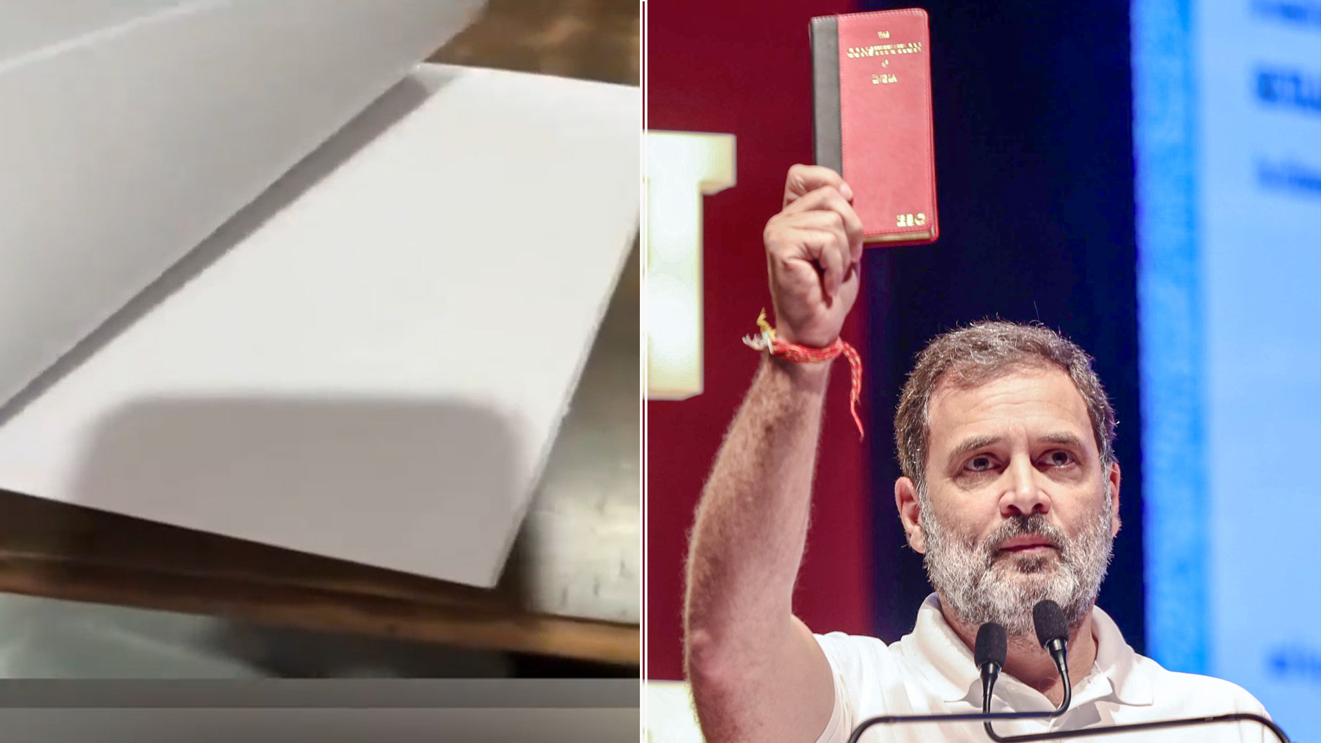 Congress vs BJP Over "Blank Copy" Of Constitution, Union Minister Launches Attack