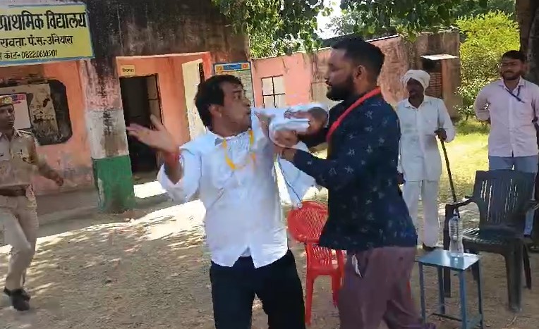 "Won't Surrender": High Drama As Cops Arrest Rajasthan Candidate Who Slapped Official