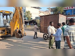 झुंझुनू में बुलडोजर एक्शन से मचा हड़कंप, अतिक्रमण के चलते आए दिन हो रहा था ट्रैफिक जाम, निगम ने की बड़ी कार्रवाई