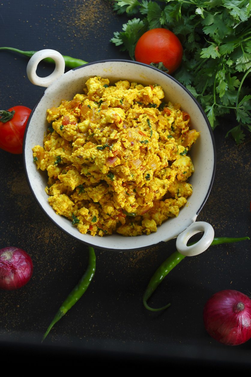 Enjoy Paneer Bhurji With A South Indian Twist. Try This Podi Paneer Bhurji Recipe Today