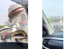 बीच सड़क पर उल्टा दौड़ता दिखा ट्रक, वीडियो देख लोग रह गए शॉक्ड, पूरा मामला जान छूट जाएगी हंसी बीच सड़क पर उल्टा दौड़ता दिखा ट्रक, वीडियो देख लोग रह गए शॉक्ड, पूरा मामला जान छूट जाएगी हंसी