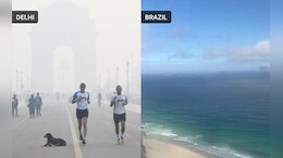 Amitabh Kant's Brazil 'Stunning View' Post, Delhi Pollution Pics In Comments