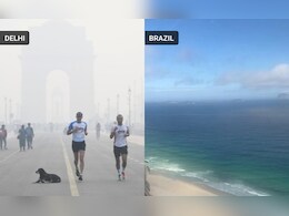 Amitabh Kant's Brazil 'Stunning View' Post, Delhi Pollution Pics In Comments