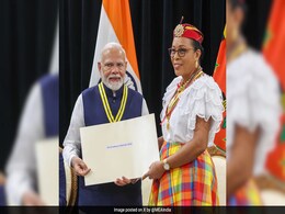PM Modi Receives Dominica's Highest National Honour PM Modi Receives Dominica's Highest National Honour