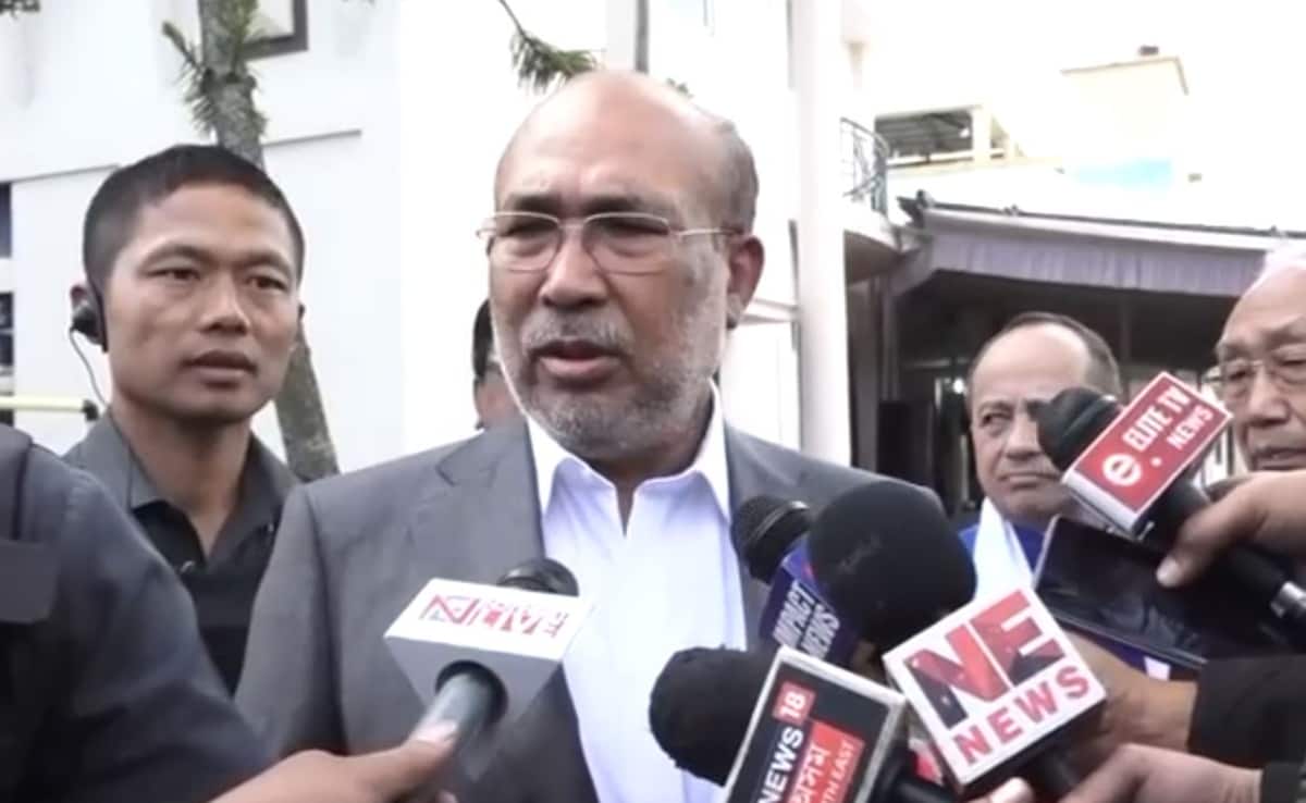  Manipur CM N. Biren Singh: Police Recruits to Work as a Team to Restore Peace