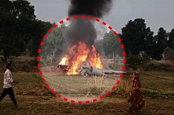 Indian Air Force's MiG-29 Crashes Near Agra, Pilot Ejects Safely Indian Air Force's MiG-29 Crashes Near Agra, Pilot Ejects Safely