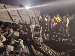 Goods Train Derails In Telangana, 20 Trains Cancelled Goods Train Derails In Telangana, 20 Trains Cancelled