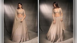 Sonam Bajwa's Pastel <i>Lehenga</i> Will Make You Forget All About Colourpop
