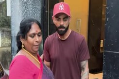 Over-Excited Female Fan Grabs Virat Kohli's Arm For Selfie Over-Excited Female Fan Grabs Virat Kohli's Arm For Selfie