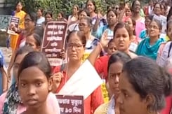 Women Protest Over RG Kar Rape Case In Kolkata Women Protest Over RG Kar Rape Case In Kolkata