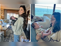 Olivia Munn's 2-Month-Old Daughter Mei Was Dressed From Top To Toe In A Knit Outfit Made By Her Grandmother Olivia Munn's 2-Month-Old Daughter Mei Was Dressed From Top To Toe In A Knit Outfit Made By Her Grandmother