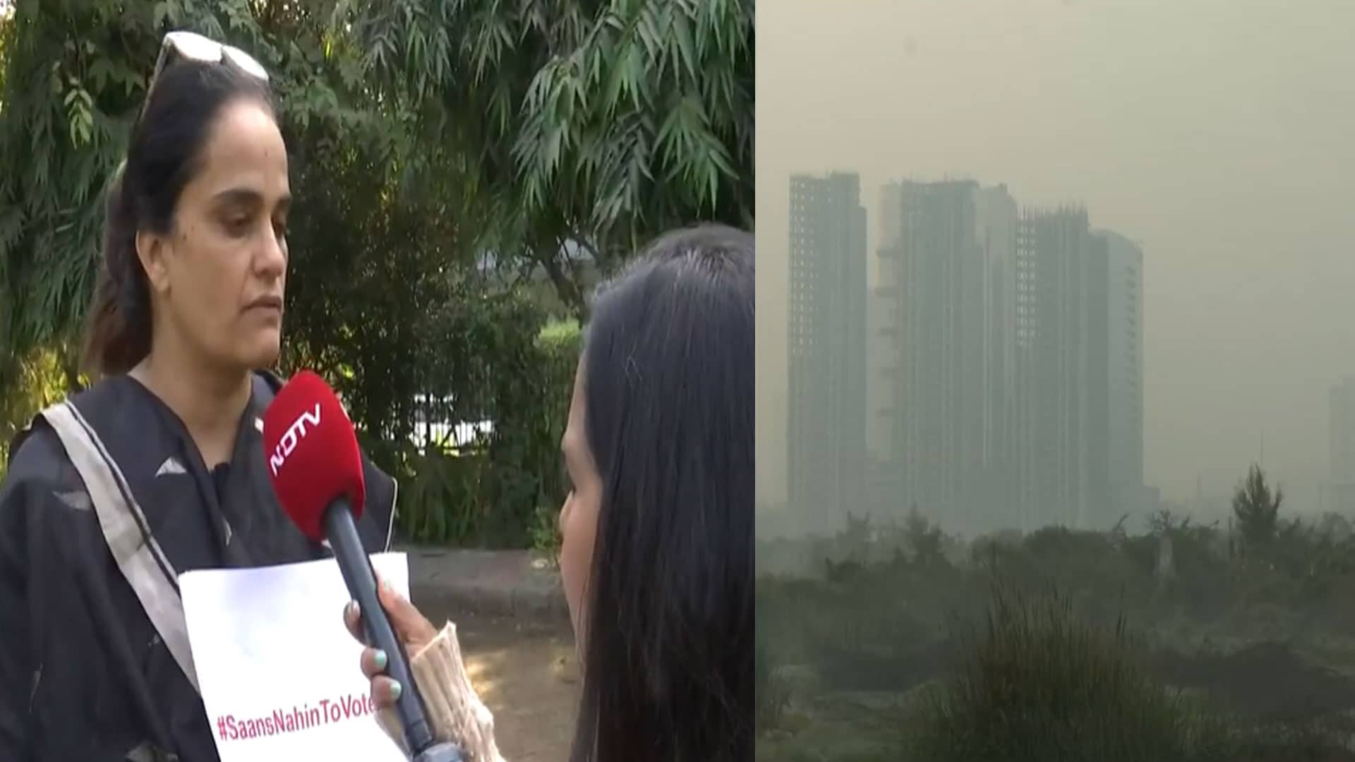 #RightToBreathe: Citizens Protest In Delhi, Demand Clear Air