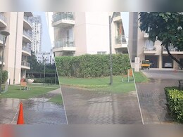 गुरुग्राम की सोसाइटी में जमकर बरस रहे 'बदरा', जानें आखिर माजरा क्या है