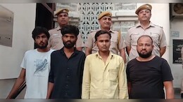 उदयपुर पुलिस को बड़ी कामयाबी, 72 घंटे के अंदर वृद्धा से लूट करने वाले 4 बदमाशों को दबोचा