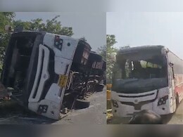 ST Bus Accident : गोंदियात शिवशाही बसला भीषण अपघात, 12 जणांचा मृत्यू ST Bus Accident : गोंदियात शिवशाही बसला भीषण अपघात, 12 जणांचा मृत्यू