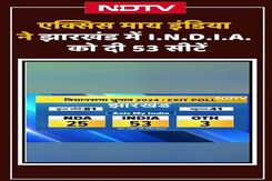 Jharkhand Exit Poll: Axis My India ने झारखंड में INDIA को दी 53 सीटें Jharkhand Exit Poll: Axis My India ने झारखंड में INDIA को दी 53 सीटें
