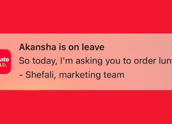 Delhi Man?s Humorous Take On Zomato?s ?Akansha Is On Leave? Goes Viral Delhi Man?s Humorous Take On Zomato?s ?Akansha Is On Leave? Goes Viral