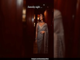 Kareena Kapoor Looked Like The Chicest Cousin Sister Of The Groom In A Printed Anita Dongre <i>Saree</i> Kareena Kapoor Looked Like The Chicest Cousin Sister Of The Groom In A Printed Anita Dongre <i>Saree</i>