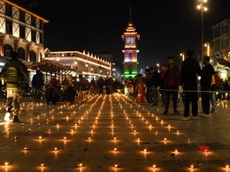 कश्मीर बदल रहा है: पहली बार श्रीनगर के लाल चौक पर भव्य तरीके से मनाई गई दिवाली