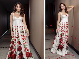 Kiara Advani's Stylish Ode To Rohit Bal In A Long Floral Anarkali For <i>Game Changer</i>'s Teaser Launch