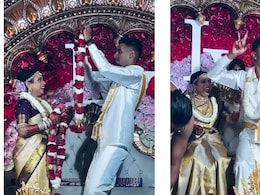 शादी में खुशी के मारे दूल्हा करने लगा ऐसी ऐसी हरकतें...देख लोटपोट हुई दुल्हन, लोग बोले- भाई आखिरी बार ऐसे नाच ले शादी में खुशी के मारे दूल्हा करने लगा ऐसी ऐसी हरकतें...देख लोटपोट हुई दुल्हन, लोग बोले- भाई आखिरी बार ऐसे नाच ले