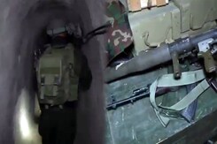 Footage From Hezbollah Tunnel Under Cemetery, Huge Cache Of Weapons, Rockets Footage From Hezbollah Tunnel Under Cemetery, Huge Cache Of Weapons, Rockets