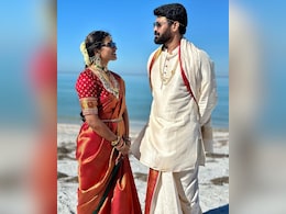 <i>Baahubali 2</i> Actor Subbaraju Married Wearing A Traditional Ivory Lungi And Kurta With Pops Of Red <i>Baahubali 2</i> Actor Subbaraju Married Wearing A Traditional Ivory Lungi And Kurta With Pops Of Red