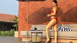 Bhumi Pednekar In A Fiery Red Swim Set Will Make You Forget All About The Approaching Winter