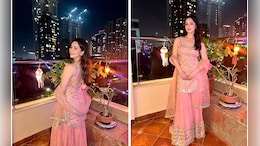 Sara Tendulkar In A Beautiful Pink <i>Sharara</i> Was The Twinkling Light Of The Festive Season