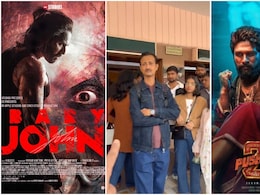 Watch: 'पुष्पा-2' की टिकट पर 'बेबी जॉन' मूवी देखने को मजबूर हुए फैन्स! जयपुर के राज मंदिर सिनेमा में हुआ हंगामा