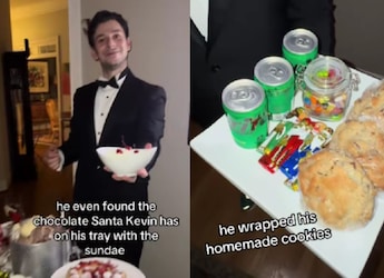 Watch: Man Recreates Home Alone Feast For Family, Leaves Internet Impressed