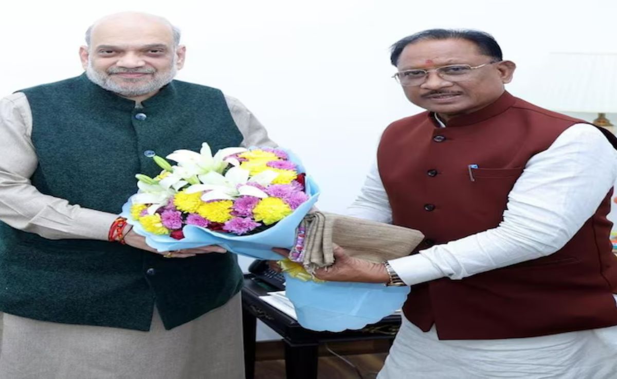 गृहमंत्री अमित शाह के साथ CM , डिप्टी सीएम की हुई मीटिंग, नक्सलवाद के खात्में की फिर बनी योजना