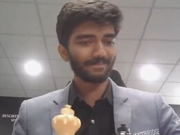 Video: D Gukesh Breaks Down, His Reaction To World Championship Title Is Viral