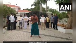 BJP Annamalai: पाठीवर चाबकाचे फटके मारत घेतली मोठी शपथ, राजकारणातली नवी स्टाईल