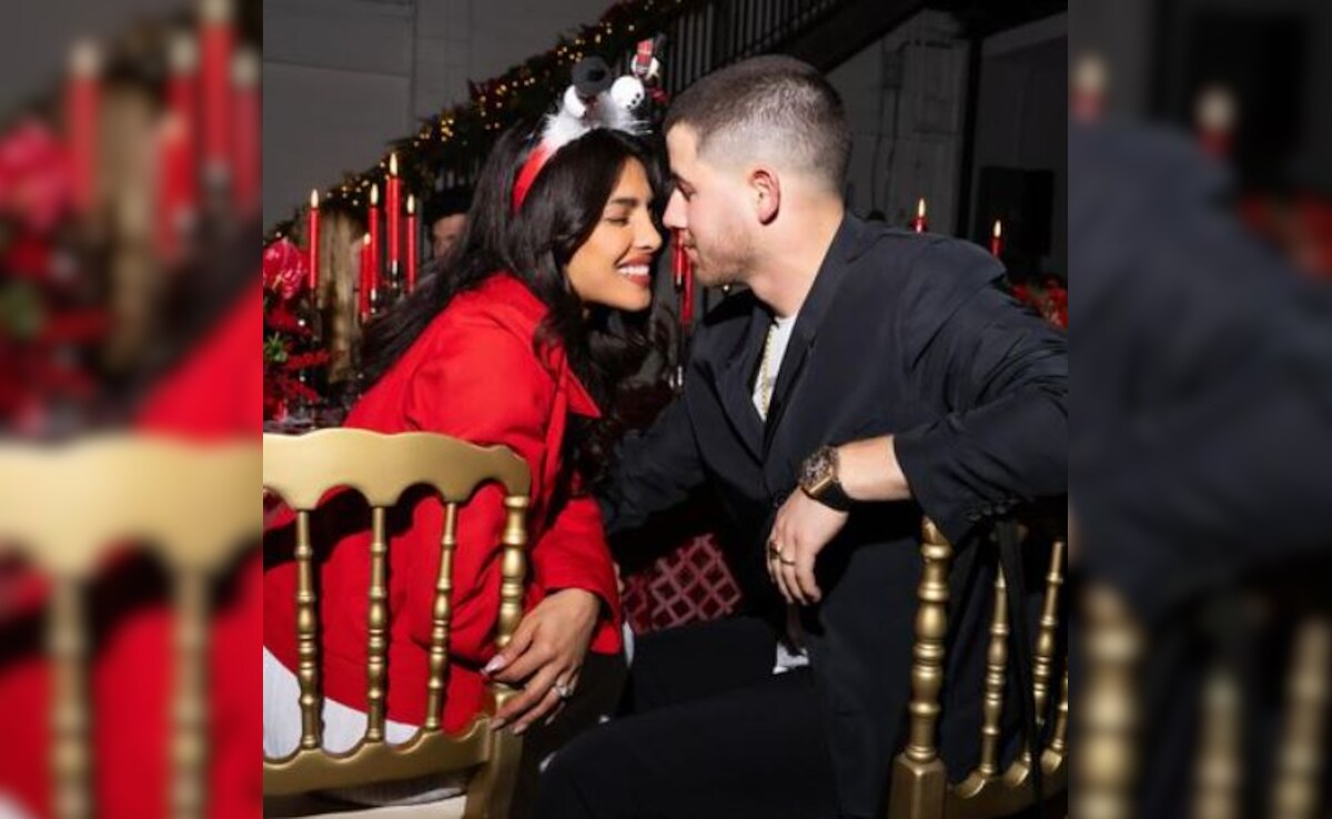 Priyanka Chopra And Nick Jonas Begin Pre-Christmas Celebrations. Bonus - Malti Marie's Playtime Pics