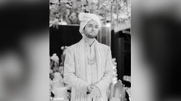 Groom Shane Gregoire Teared Up As He Watched His Bride Aaliyah Kashyap Walk Down The Aisle
