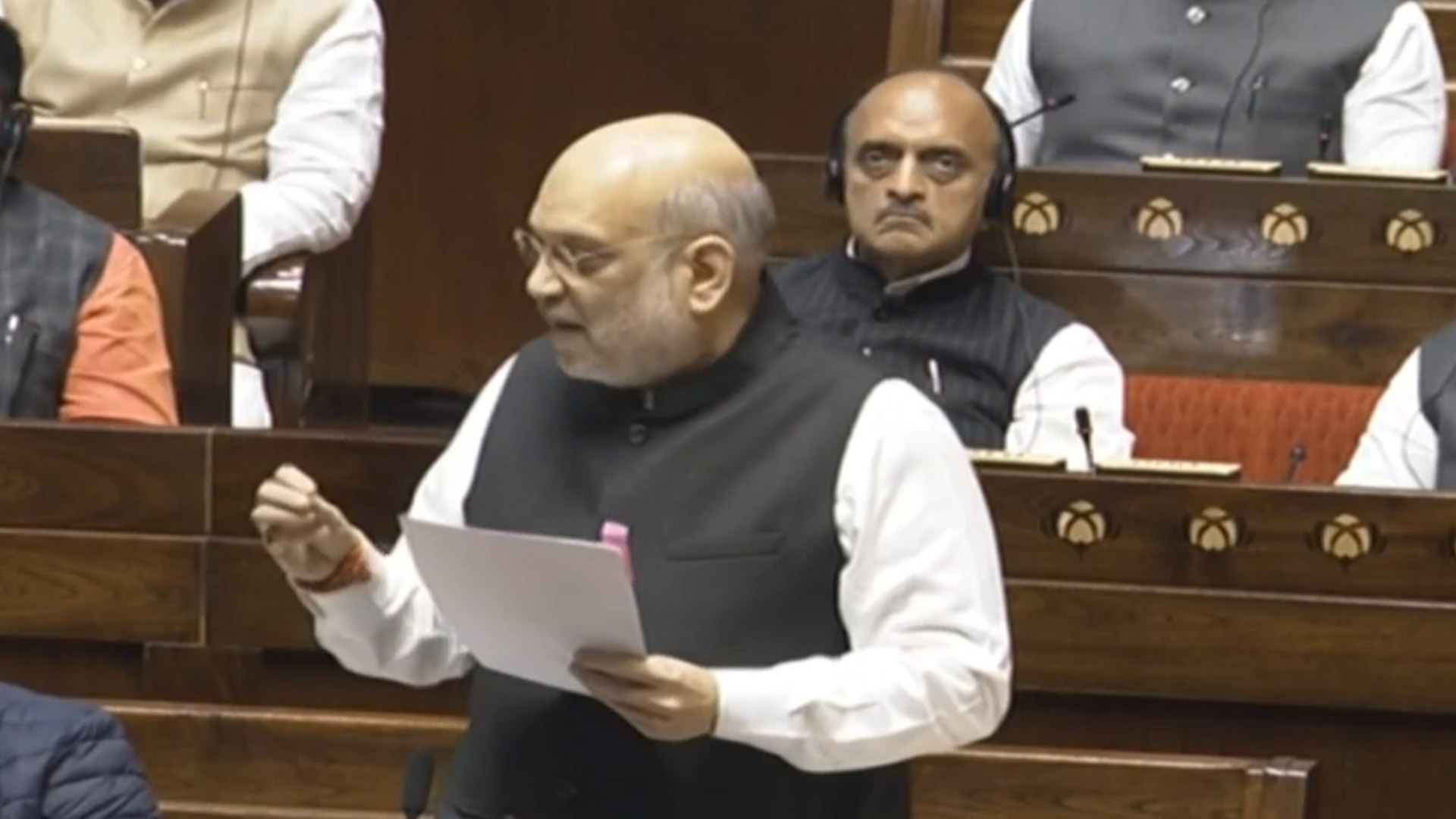 "People Know Who Respects Constitution": Amit Shah In Rajya Sabha
