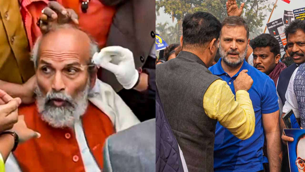 BJP To File Police Case Against Rahul Gandhi After MPs Allege Injury