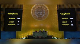 Israel Gaza War: इजरायल को UN में फिर लगा बड़ा झटका, संयुक्त राष्ट्र महासभा ने बिना शर्त युद्ध रोकने का प्रस्ताव किया पास