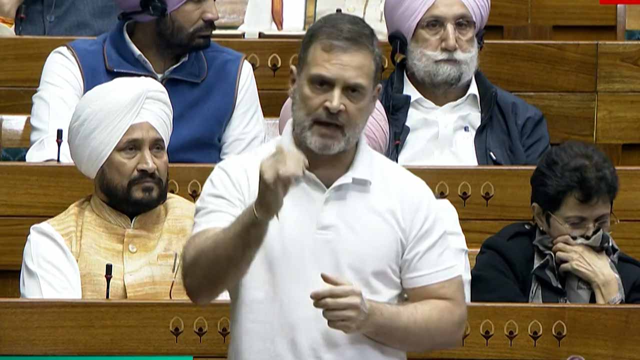 Constitution Debate Day 2: Rahul Gandhi Speaks In Parliament