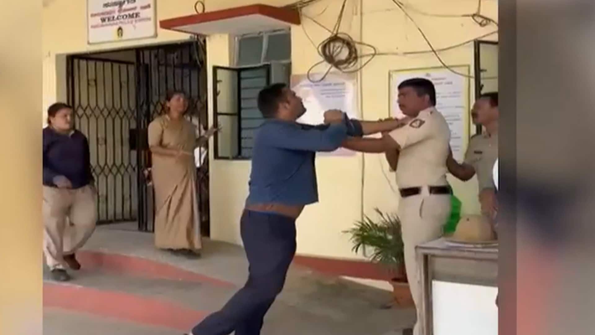 Clash Erupts At Police Station As Former Municipal President's Son Assaults Cops