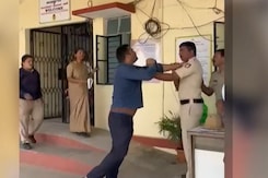 Clash Erupts At Police Station As Former Municipal President's Son Assaults Cops Clash Erupts At Police Station As Former Municipal President's Son Assaults Cops
