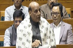 "They Carry Constitution In Their Pocket": Rajnath Singh Targets Rahul Gandhi "They Carry Constitution In Their Pocket": Rajnath Singh Targets Rahul Gandhi