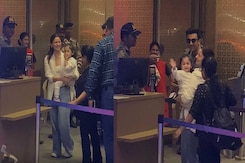 Ranbir Kapoor And Alia Bhatt Spotted At Mumbai Airport With Raha Ranbir Kapoor And Alia Bhatt Spotted At Mumbai Airport With Raha