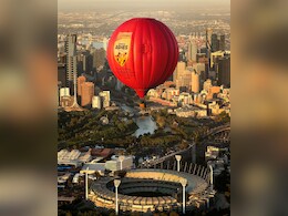 Giant Pink Cricket Ball Soars Over Melbourne Cricket Ground Ahead Of Women's Day-Night Test
