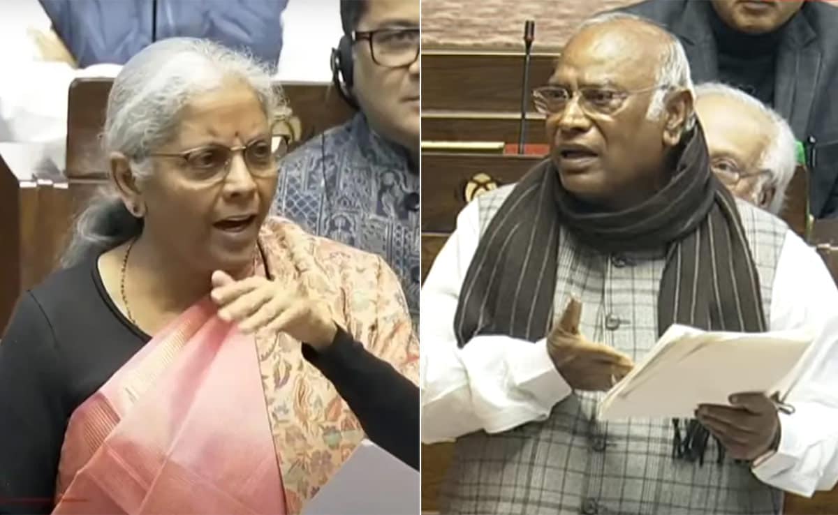 "Balraj Sahni Was Arrested...": N Sitharaman vs M Kharge Over Constitution